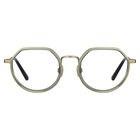 NATHANEL OPTIC, Matte Light Gold - Olive green-Demo Lens, hi-res image number null